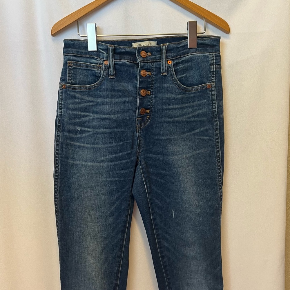 Madewell Women’s 10” High Rise Skinny Jeans Denim Pants